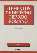 Elementos de Derecho Privado Romano