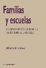 Familias y escuelas : discursos y prácticas sobre la participación en la escuela