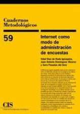 Internet como modo de administración de encuestas