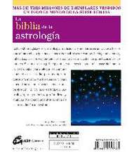 La biblia de la astrología : guía definitiva del zodíaco