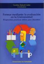 Formar mediante la evaluación en la universidad : propuestas prácticas útiles para docentes