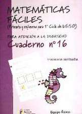 Matemáticas fáciles 16, ESO