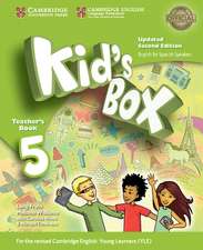 Kid's Box Level 5 Teacher's Book Updated English for Spanish Speakers