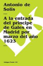 A la Entrada del Principe de Gales en Madrid