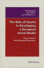 The Role of Courts in Developing a European Social Model: Theoretical and Methodological Perspectives