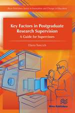 Key Factors in Postgraduate Research Supervision A Guide for Supervisors