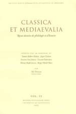Classica et Mediaevalia: Danish Journal of Philology & History: Volume 52