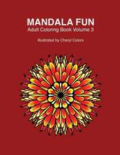 Mandala Fun Adult Coloring Book Volume 3