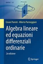 Algebra lineare ed equazioni differenziali ordinarie