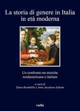 La storia di genere in Italia in età moderna. Un confronto tra storiche nordamericane e italiane