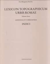 Lexicon Topographicum Urbis Romae