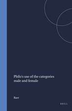 Philo's use of the categories male and female