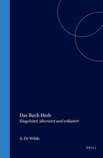 Das Buch Hiob: Eingeleitet, übersetzt und erläutert