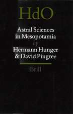 Astral Sciences in Mesopotamia