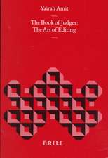 The Book of Judges: The Art of Editing