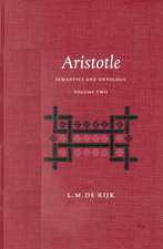 Aristotle: Semantics and Ontology: Volume II: The <i>Metaphysics</i>. Semantics in Aristotle's Strategy of Argument