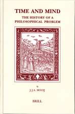 Time and Mind: The History of a Philosophical Problem