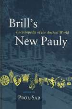 Brill's New Pauly, Antiquity, Volume 12 (Prol-Sar)