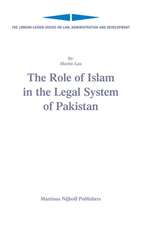 The Role of Islam in the Legal System of Pakistan