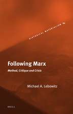 Following Marx