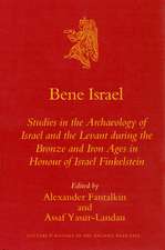 Bene Israel: Studies in the Archaeology of Israel and the Levant during the Bronze and Iron Ages in Honour of Israel Finkelstein