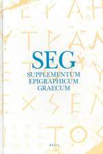 Supplementum Epigraphicum Graecum, Volume XXXIII (1983)