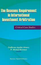 The Reasons Requirement in International Investment Arbitration