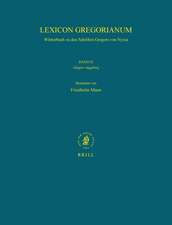 Lexicon Gregorianum, Volume 9 Band IX τάγμα - ὠχρότης: Wörterbuch zu den Schriften Gregors von Nyssa