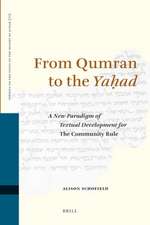 From Qumran to the <i>Yaḥad</i>: A New Paradigm of Textual Development for <i>The Community Rule</i>