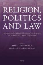 Religion, Politics and Law: Philosophical Reflections on the Sources of Normative Order in Society