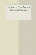 The Jewish Neo-Aramaic Dialect of Amədya