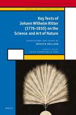 Key Texts of Johann Wilhelm Ritter (1776-1810) on the Science and Art of Nature