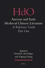 Ancient and Early Medieval Chinese Literature (Vol. I): A Reference Guide, Part One