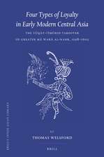 Four Types of Loyalty in Early Modern Central Asia: The Tūqāy-Tīmūrid Takeover of Greater Mā Warā al-Nahr, 1598-1605