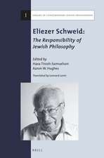 Eliezer Schweid: The Responsibility of Jewish Philosophy