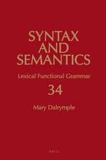 Lexical Functional Grammar