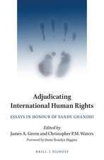 Adjudicating International Human Rights: Essays in Honour of Sandy Ghandhi