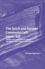 The Dutch and German Communist Left (1900–68)