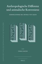 Anthropologische Differenz und animalische Konvenienz: Tierphilosophie bei Thomas von Aquin