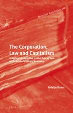 The Corporation, Law and Capitalism