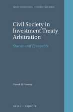 Civil Society in Investment Treaty Arbitration