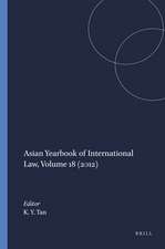 Asian Yearbook of International Law, Volume 18 (2012)