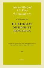 De Europae dissidiis et republica