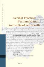 Scribal Practice, Text and Canon in the Dead Sea Scrolls: Essays in Memory of Peter W. Flint