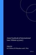 Asian Yearbook of International Law, Volume 13 (2007)