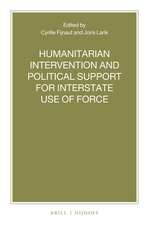 Humanitarian Intervention and Political Support for Interstate Use of Force