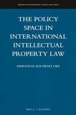 The Policy Space in International Intellectual Property Law