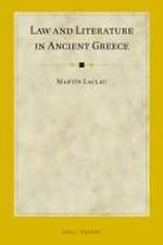 Law and Literature in Ancient Greece