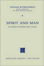 Spirit and Man: An Essay on Being and Value