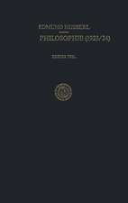 Erste Philosophie (1923/24) Erster Teil Kritische Ideengeschichte: Erster Teil: Kritische Ideengeschichte